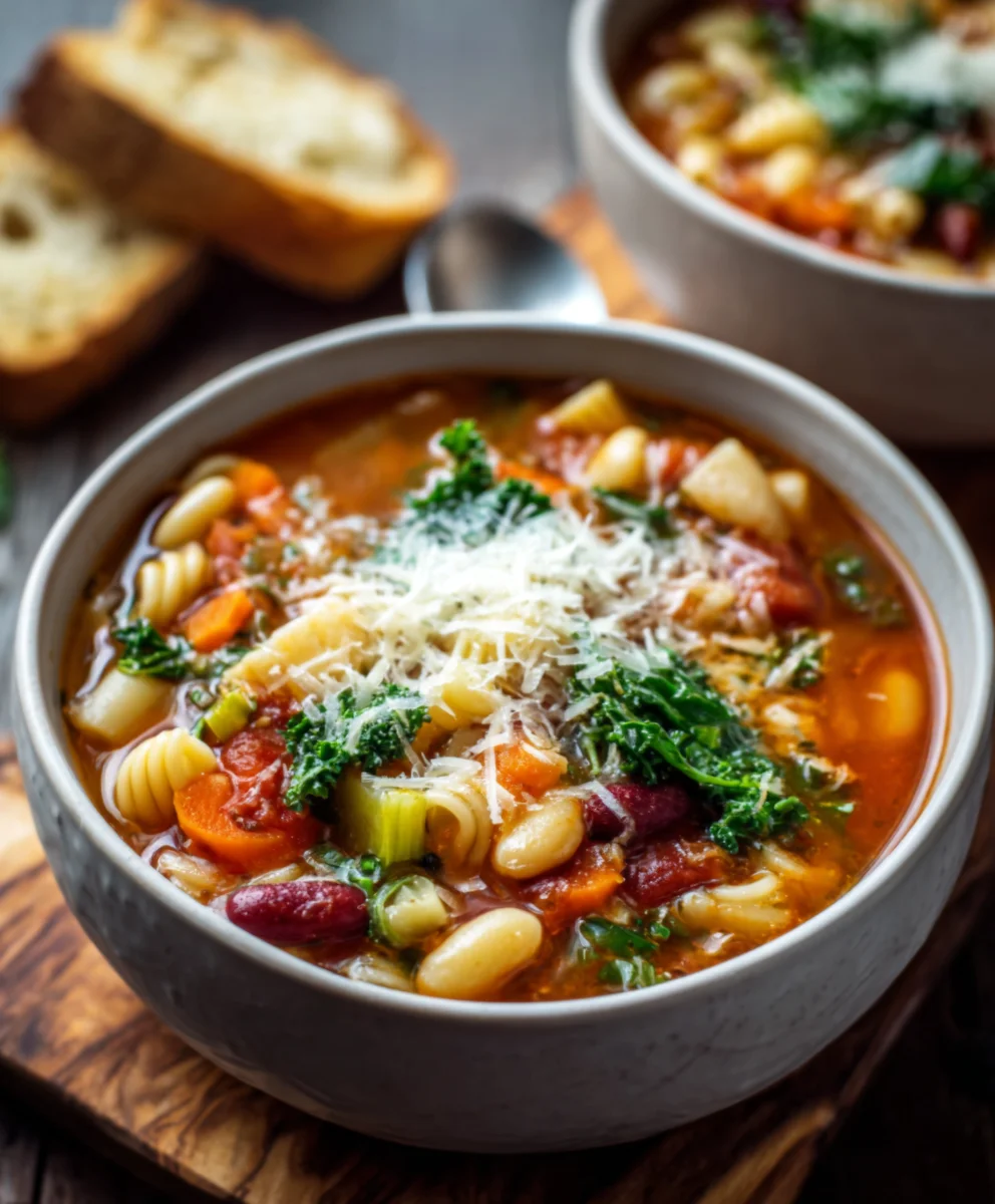 Minestrone Végétarien Facile et Savoureux