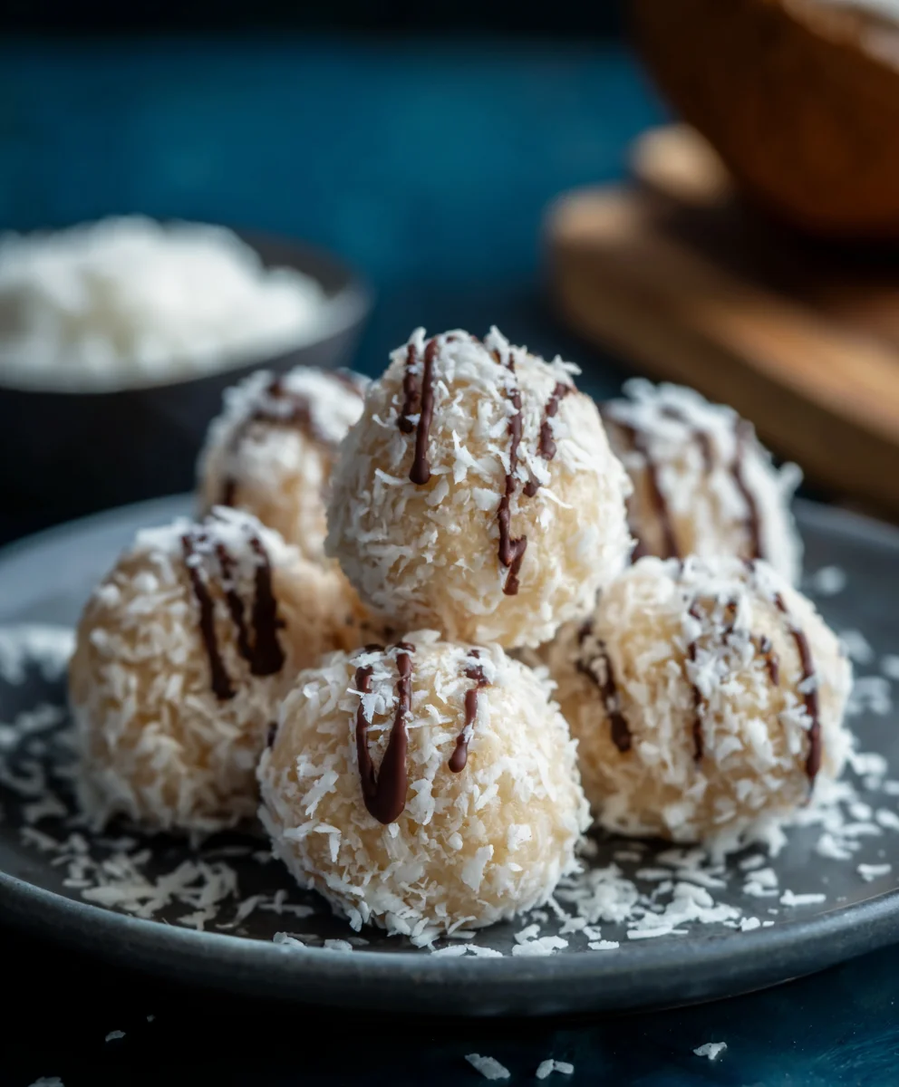 Bouchées Coco Sans Cuisson : Gourmandise Facile