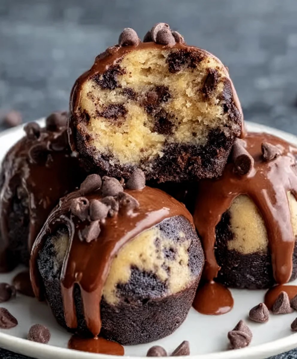 Brownies Bombe Pâte à Cookie Chocolat Inratable