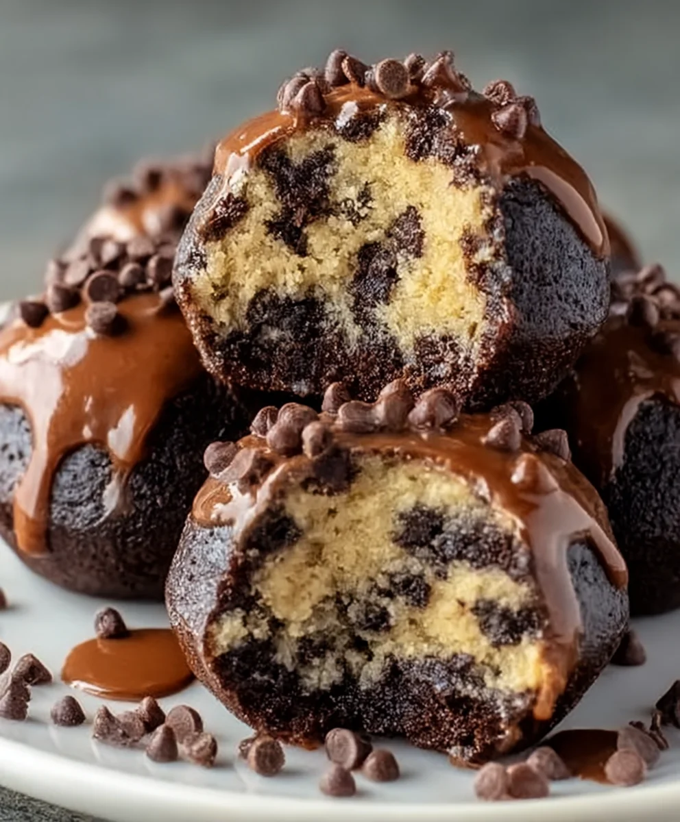 Brownies Bombe Pâte à Cookie Chocolat Inratable