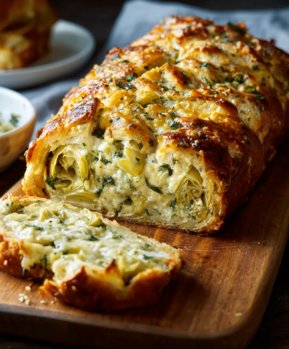 Pain Fondant Artichauts & Fromage : Recette Facile