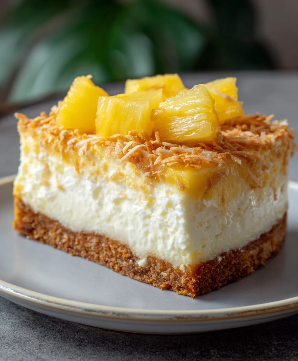 Cheesecake Ananas Coco Facile : Recette Tropicnon-alcoholic ale Gourmande