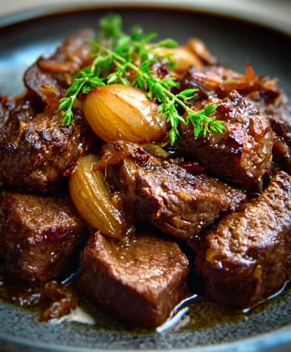 Bœuf Sauté aux Oignons : Recette Ultra Savoureuse