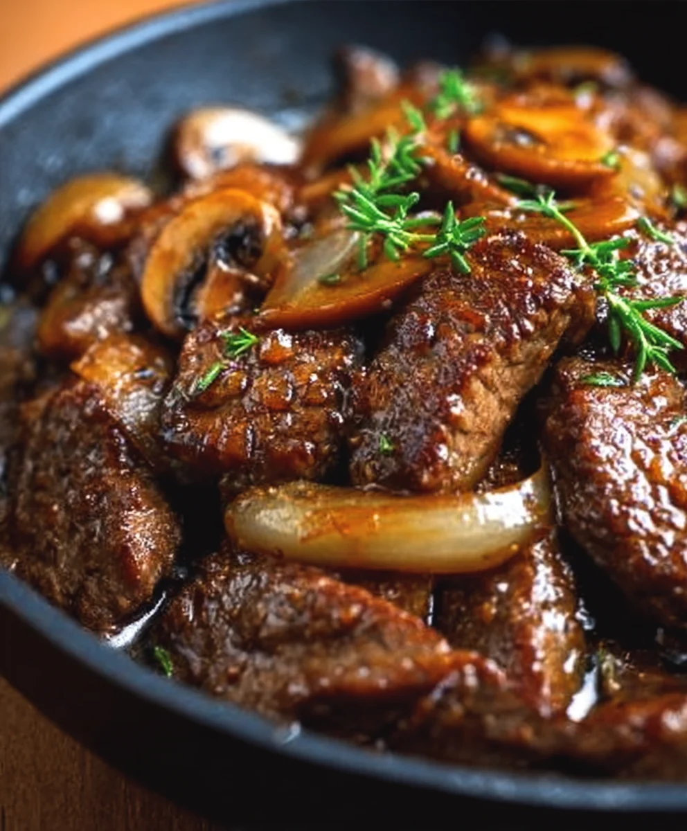 Bœuf Sauté aux Oignons : Recette Ultra Savoureuse