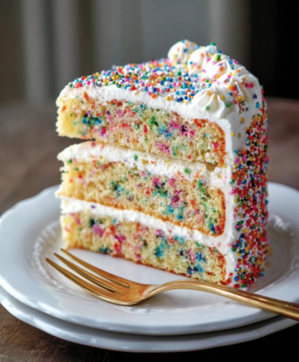 Gâteau Funfetti : Recette facile et colorée